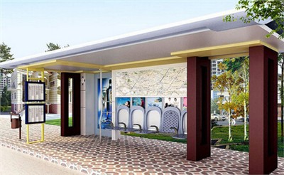 江蘇海門新建標準化公交候車亭服務(wù)市民 江蘇海門新建標準化公交候車亭服務(wù)市民