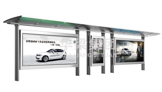 [24.8.2]浙江省某市定制款不銹鋼公交候車亭項(xiàng)目發(fā)貨