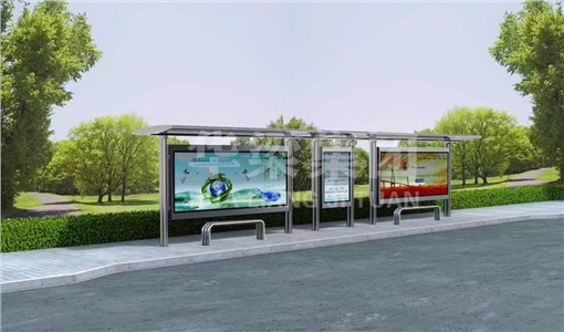 [24.11.19]江蘇省某市定制款公交候車亭項目裝車發(fā)貨